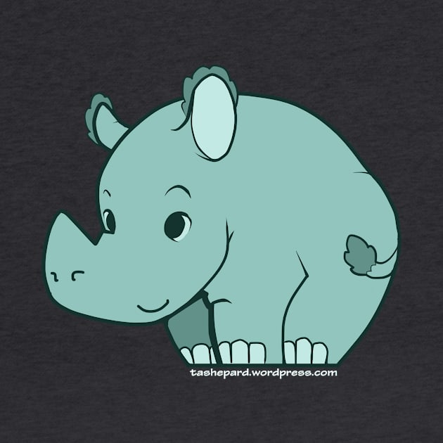 Rhino (green) by taShepard